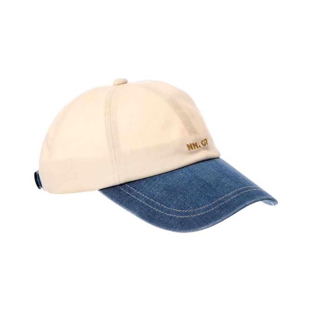 Nn.07 Logo Cap, Beige